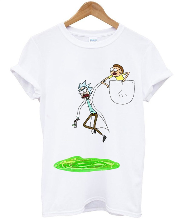 rick and morty disney shirt