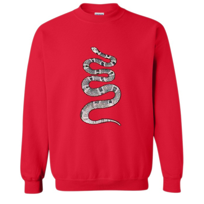 snake skin sweatshirt