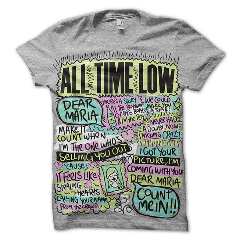 all time low everything is fine shirt