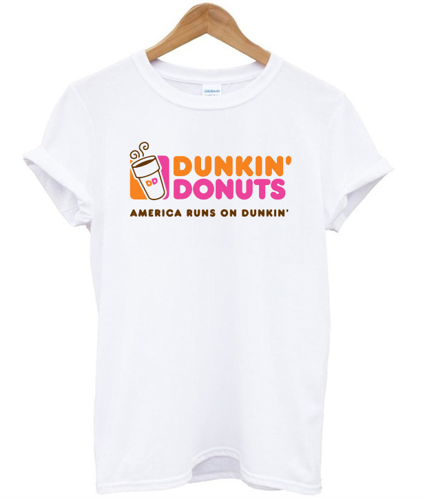 america runs on crime dunkin shirt