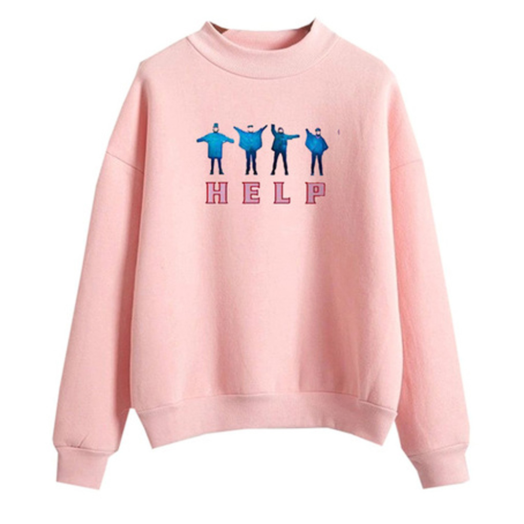 beatles help sweatshirt