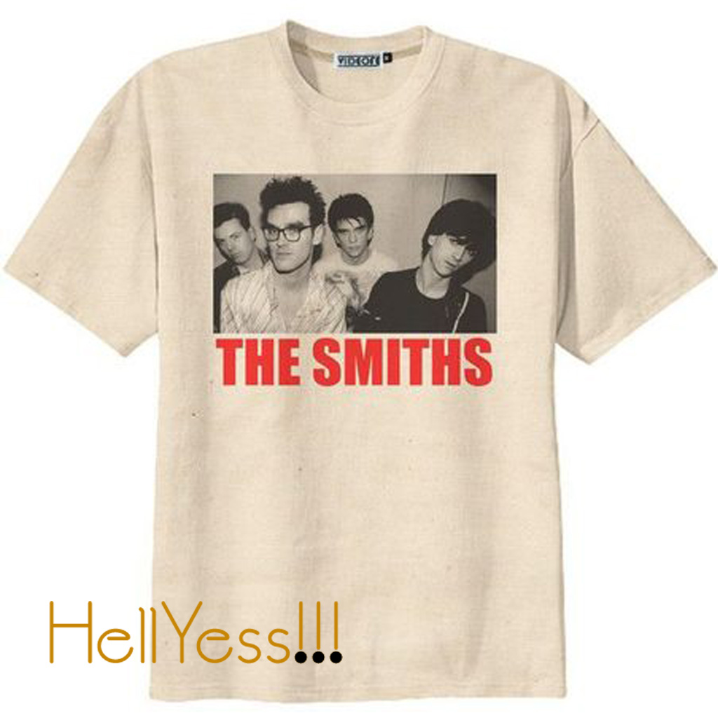 the smiths white t shirt