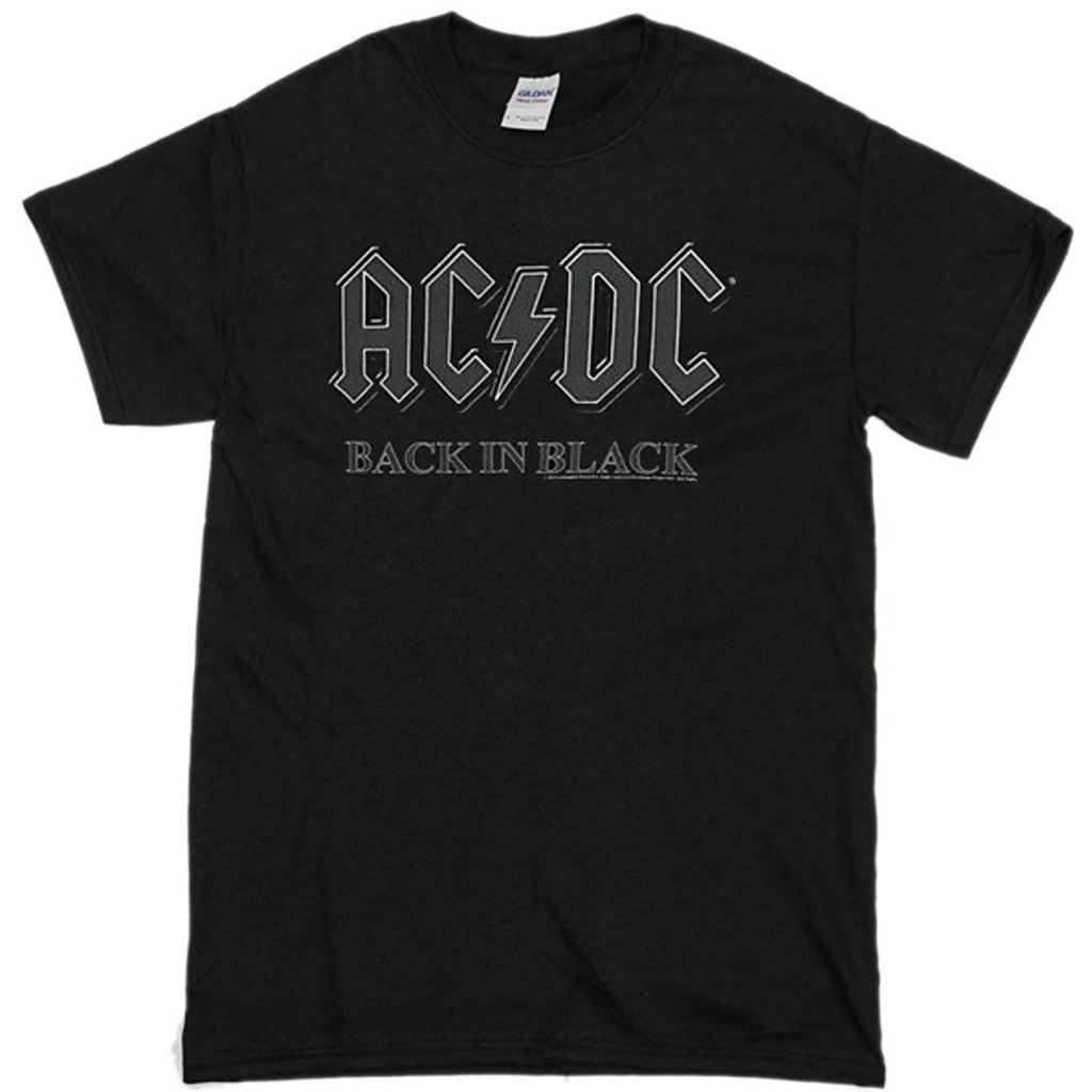 Acdc Back In Black T Shirt