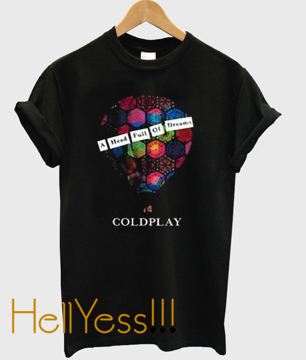 coldplay higher power shirt