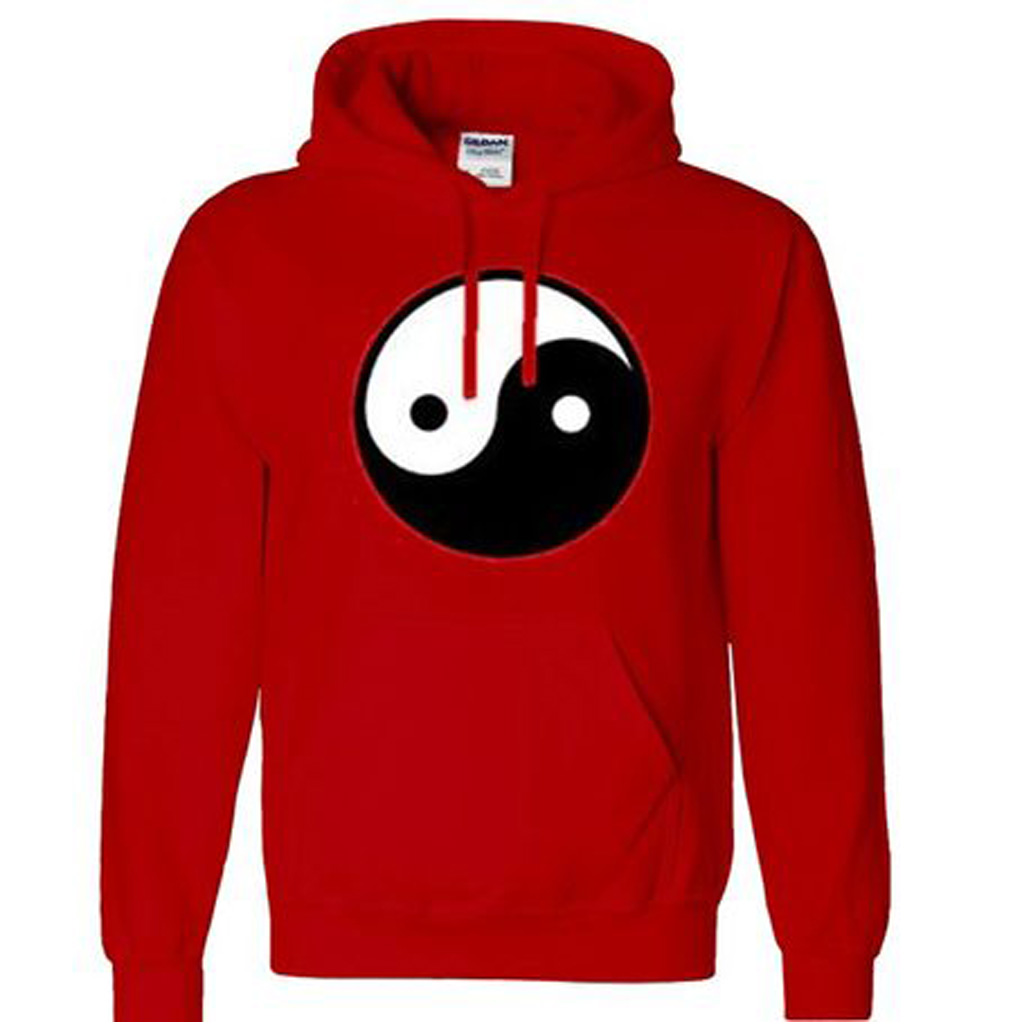 yin yang hoodie