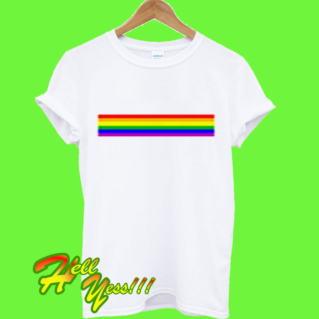 m and s rainbow t shirt