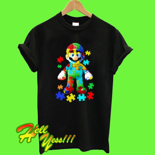 super mario autism shirt