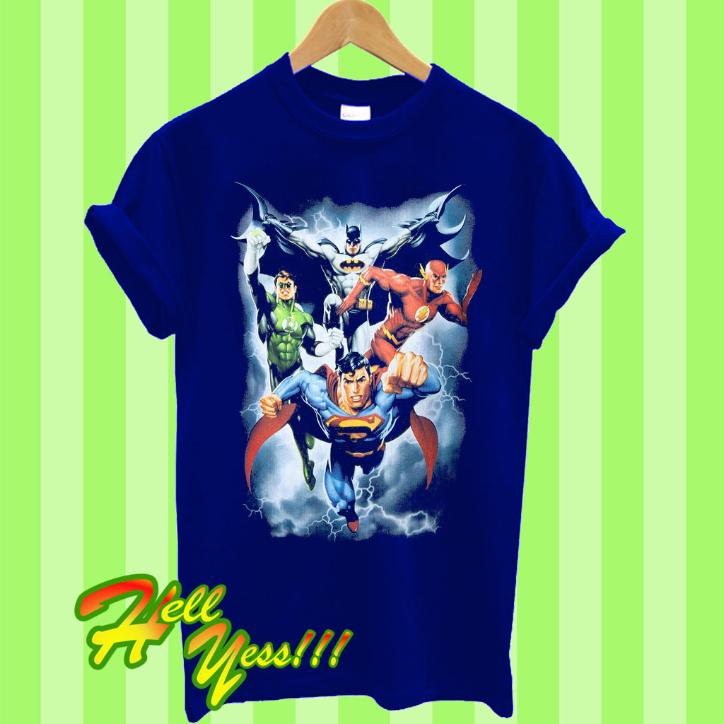 DC Comics Heroes T Shirt