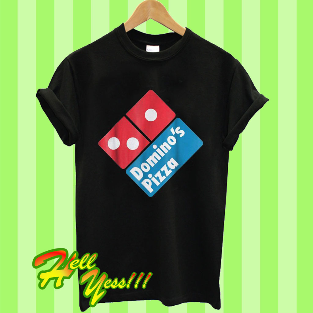 dominos black shirt