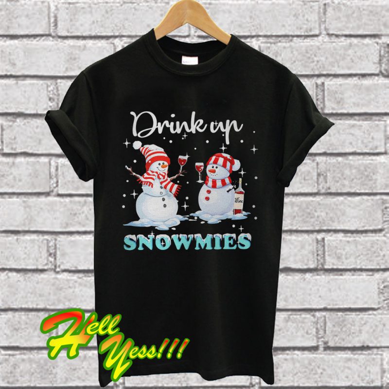 white snowman shirt