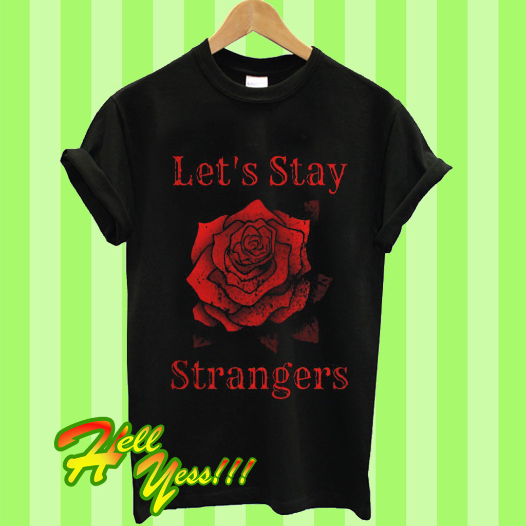 strangers club t shirt