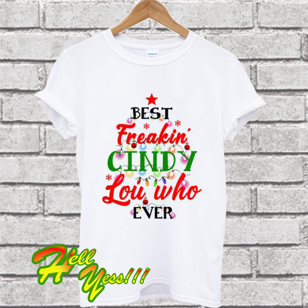 cindy lou who t shirt