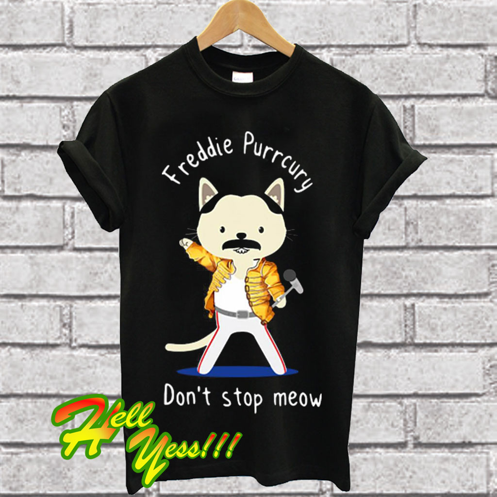 freddie purrcury shirt