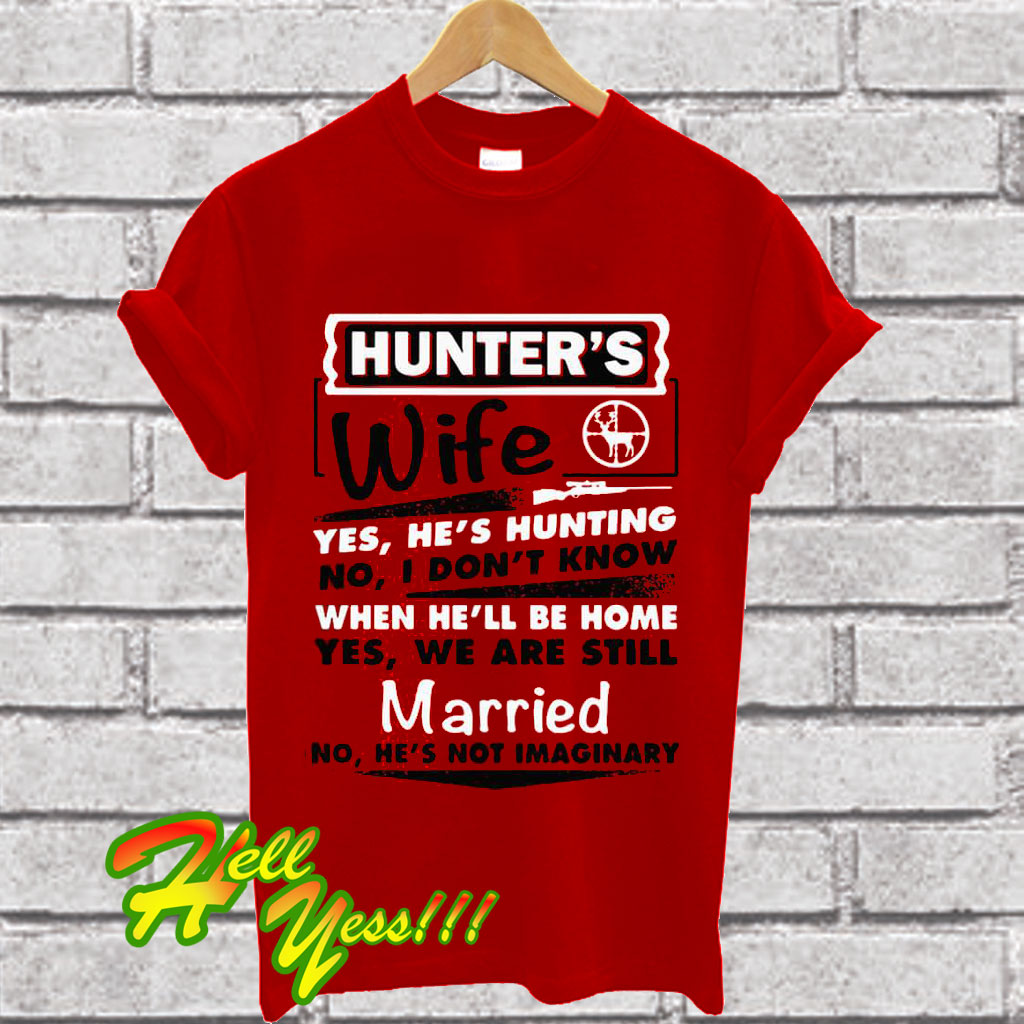 duck hunters wife shirt