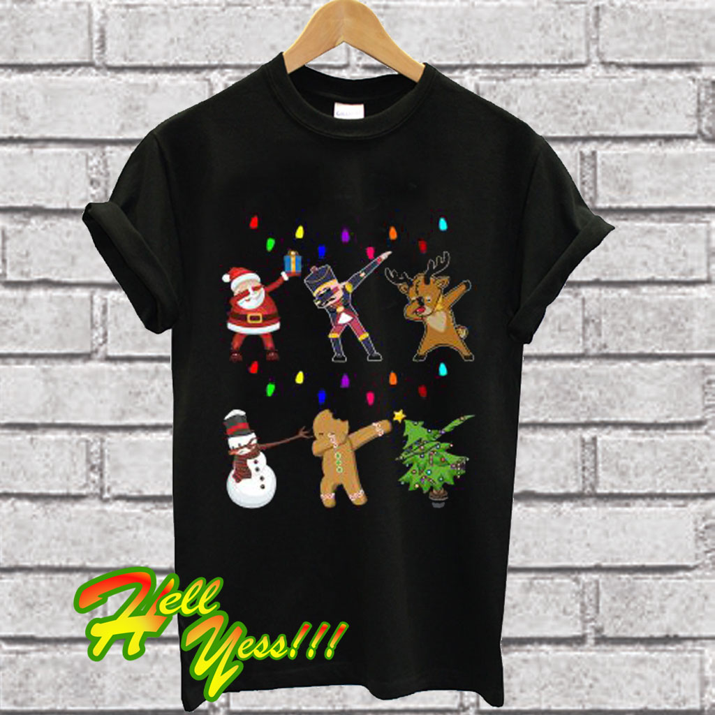 dabbing christmas shirt