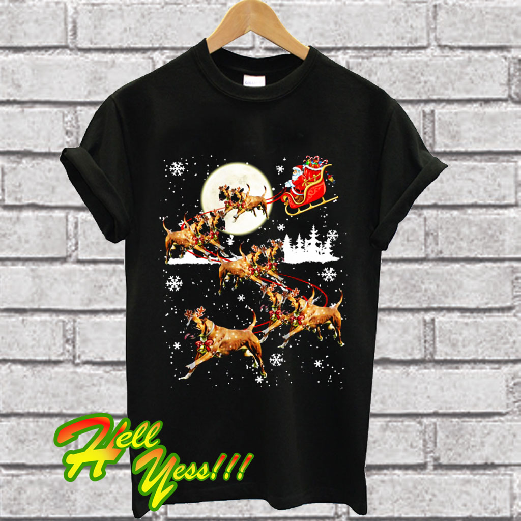 christmas pitbull shirt