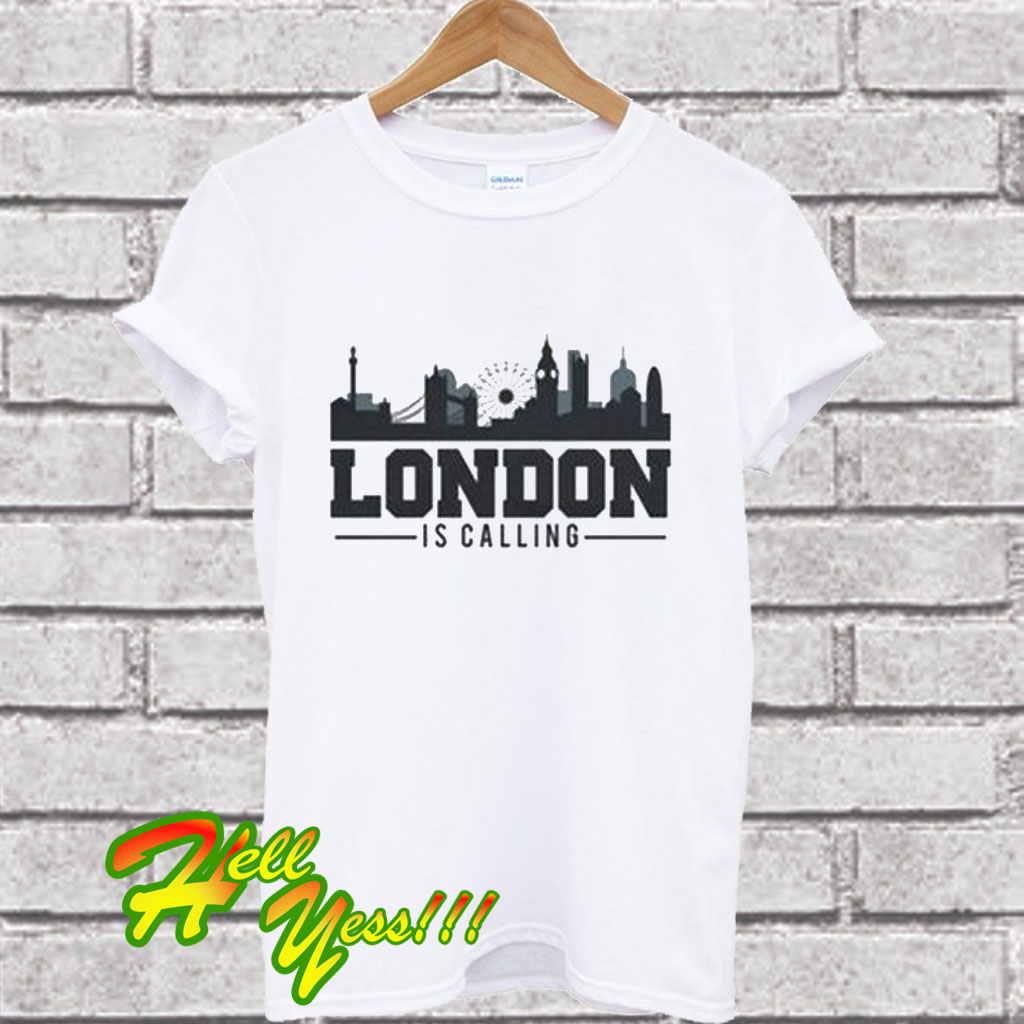 london calling t shirt white