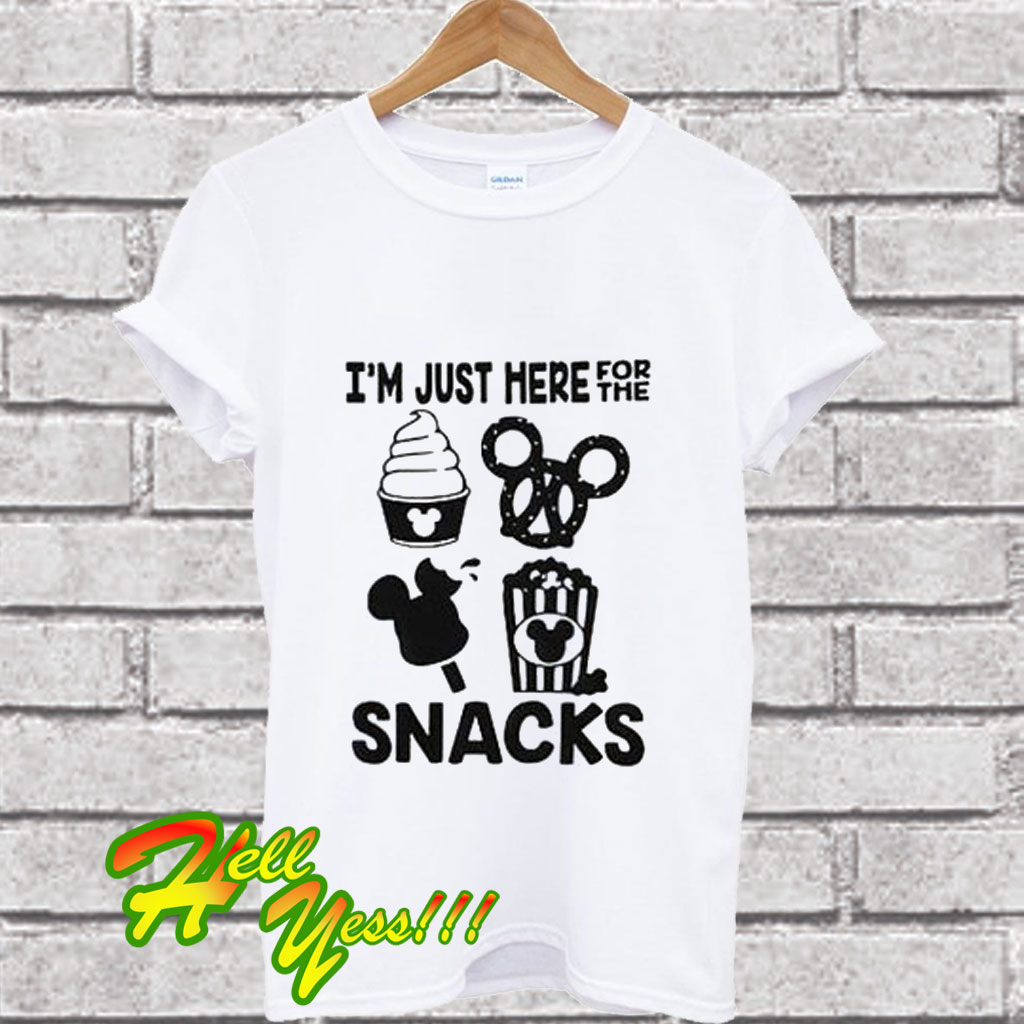 snacks are life shirt