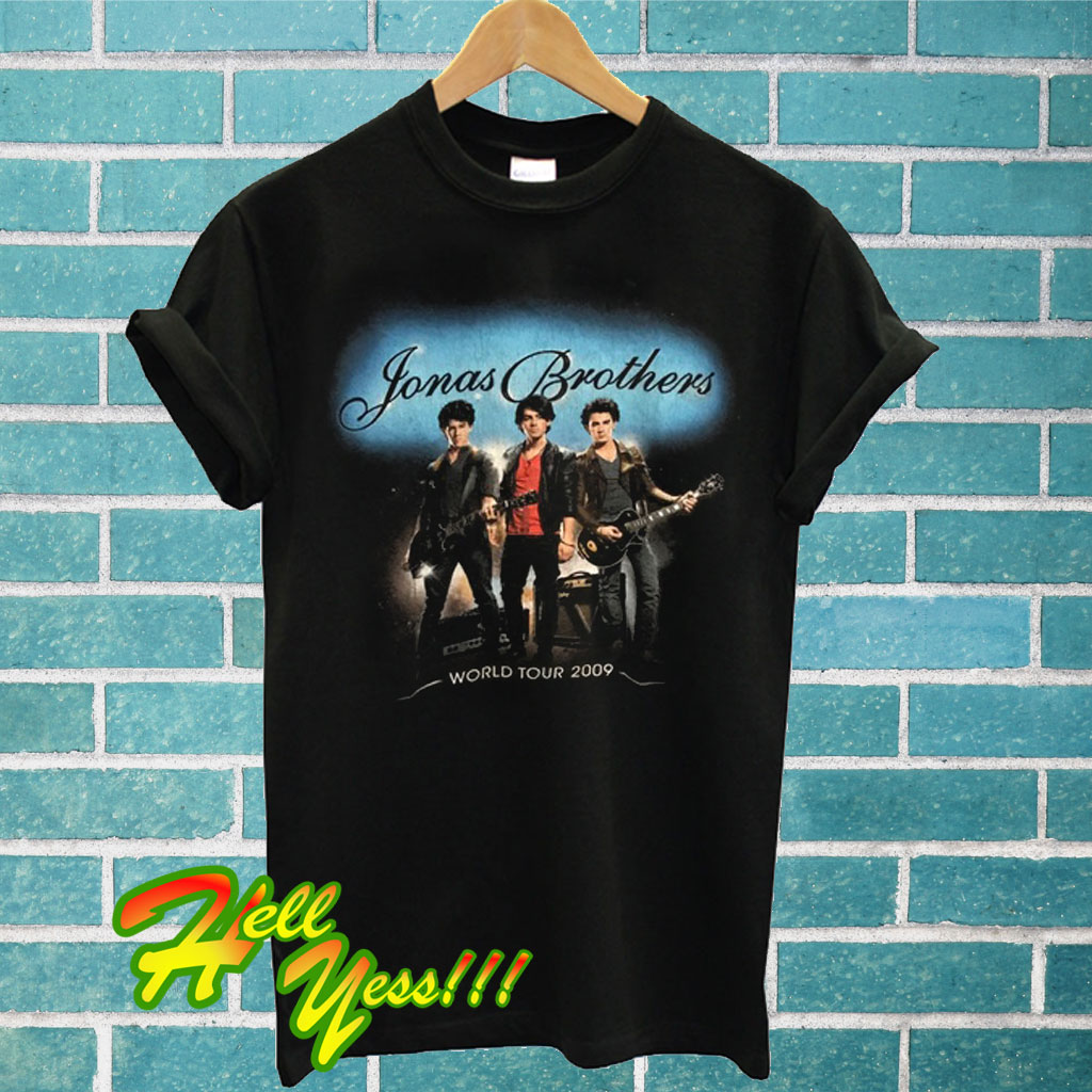 jonas brothers 2009 tour shirt