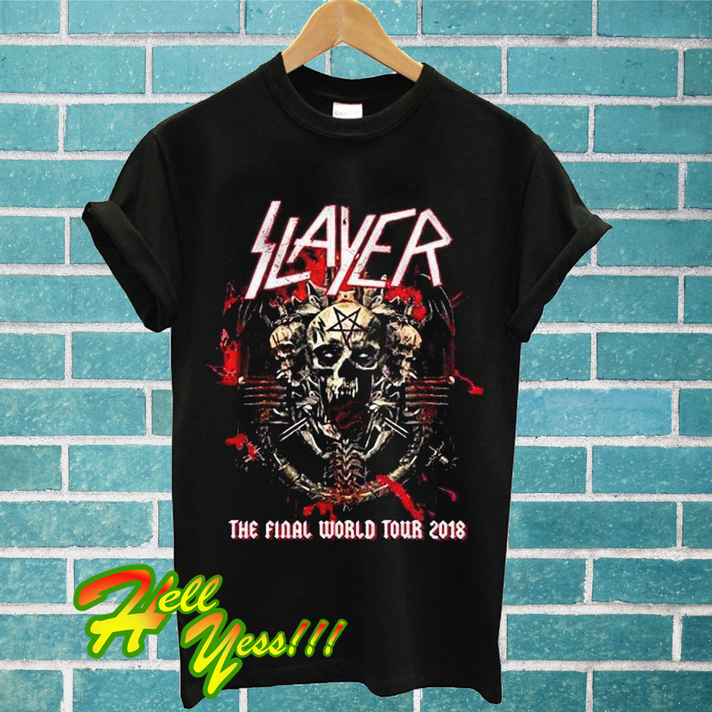 slayer final world tour shirt