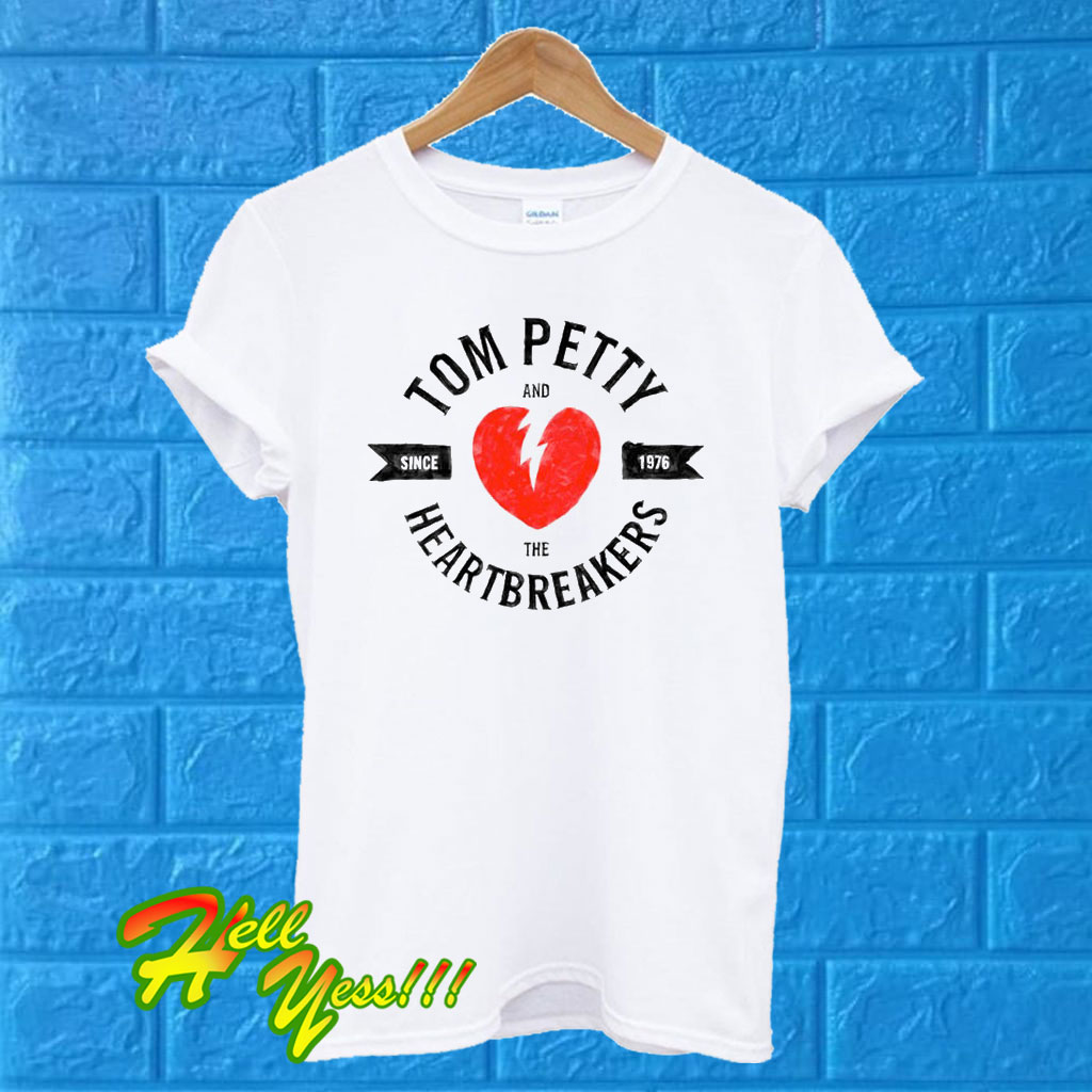 tom petty and the heartbreakers t shirt