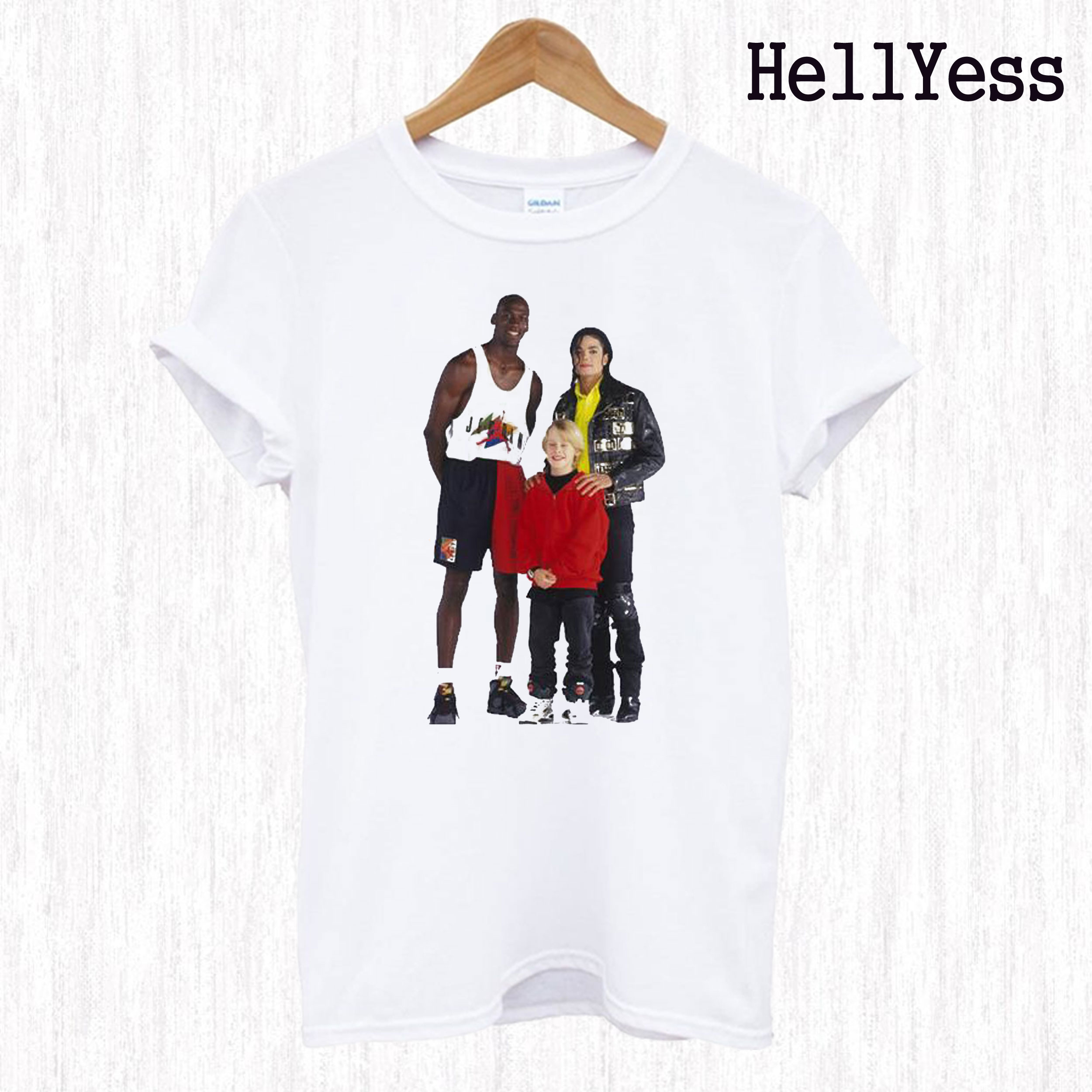 macaulay culkin michael jackson michael jordan shirt